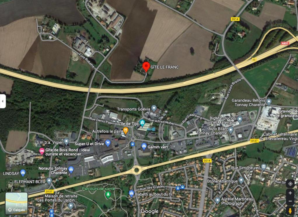 Le Grand Franc Gite Cosy Proche Tous Commerces Tonnay-Charente Εξωτερικό φωτογραφία